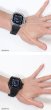 画像2: apple watch アップルウォッチ ULTRA49mm ウルトラ  バンド クリア 透明 ステンレス ケース　カバー 一体型 バンド ラバー 高級ベルト ケースバンド メンズ ベルト ステンレス 44mm 40mm 41mm 45mm 一体型 おしゃれ 腕時計 クロコダイル レザーストラップ (2)