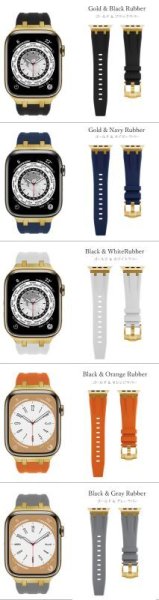 画像4: アップルウォッチ 高級 バンド シリコン スポーツ ラバーバンド apple watch バンド アップルウォッチバンド 42mm 44mm 45mm 49mm  6 /7/8/ULTRA/SE おしゃれ かわいい レディース バンド くすみカラー (4)