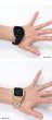画像8: アップルウォッチ ステンレス ケース  バンド ラバー 高級ベルト ケースバンド apple watch  フロスト メンズ ベルト ステンレス 44mm 一体型 おしゃれ クロコダイル　腕時計　レザーストラップ (8)