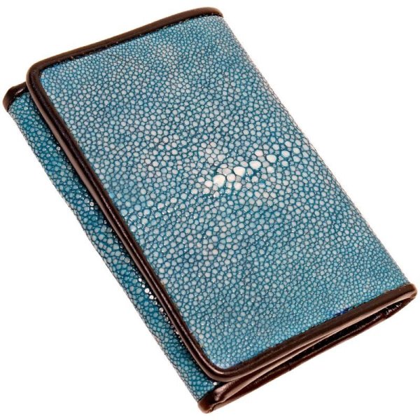 画像16: カード入れ　名刺入れ　定期入れ　パスケース メンズ レディース パス入れ　免許証入れ　紳士　婦人　メンズ　レディース 本革　ガルーシャ　スティングレイ　エイ革 カードケース　名刺入れ　ポイントカード　クレジットカード 収納　牛革 スティングレー　GARE-ガレ- (16)