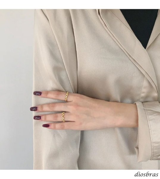 画像9: シルバーリング  リング マリーナ マリン チェーン アンカー リング ツイスト 3つ編み 4つ編み シルバーアクセサリー メンズ 指輪 シルバー925 フリーサイズ (9)