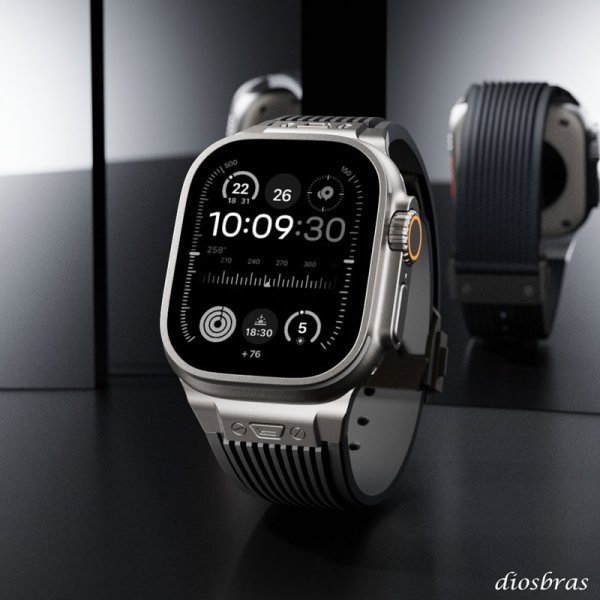 画像11: アップルウォッチ 高級 バンド シリコン スポーツ ラバーバンド apple watch バンド アップルウォッチバンド 44mm 45mm 46mm 49mm  6 /7/8/ULTRA/SE おしゃれ かわいい レディース バンド くすみカラー (11)