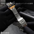 画像8: アップルウォッチ チタニウム バンド  ベルト apple watch 49mm 44mm/45mm/46mm/42mm ULTRA ウルトラ バンド ベルト バンド 高級  RUBBER おしゃれ バタフライバックル プッシュ式バックル ブラック／チタニウム メンズ  スポーツ   6 /7/8/9/10/ULTRA/SE (8)