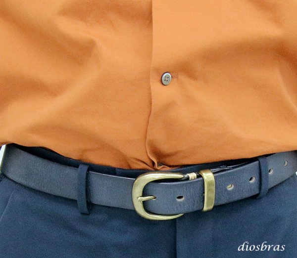 画像2: レザー ベルト メンズ 本革 ビジネス ロング 本革ベルト 黒 茶 メンズベルト 男性用 カジュアル おしゃれ シンプル 革ベルト メンズベルト 父の日 紳士用 ビジネス  ヴィンテージ キャメル ブラウン ブラック プルアップレザー イタリア 28mm 3.2mm厚 (2)