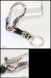 画像2: キーフック　カラビナ キーリング キーホルダー キーフック　キーチェーン シャックル シルバー９２５　silver 925　釣り針フック ウォレット　財布　バイカー　ライダース　ウォレットチェーン アトラス　ローマ数字 【diosbras-ディオブラス-】 (2)