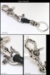 画像2: キーフック　カラビナ キーリング キーホルダー キーフック　キーチェーン シャックル シルバー９２５　silver 925　釣り針フック ウォレット　財布　バイカー　ライダース　ウォレットチェーン アトラス　ローマ数字 【diosbras-ディオブラス-】 (2)