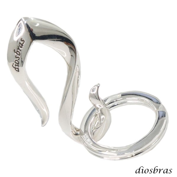 画像4: diosbras-ディオブラス- キーホルダー キーフック キーチェーン シルバー925 silver 925 釣り針フック ウォレット 財布 バイカー ライダース ウォレットチェーン (4)