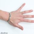 画像3: シルバーバングル アラベスク 唐草 トライバル シルバーアクセサリー インディアンジュエリー シルバーアクセサリー メンズ シルバーバングル ブレスレット シルバー925 メンズアクセサリー  人気  バングル (3)