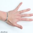 画像3: シルバーバングル クロス 十字架 シルバーアクセサリー メンズ ブレスレット シルバー925 メンズアクセサリー プレゼントに人気 送料無料 diosbras-ディオブラス- (3)