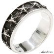 画像1: リング スター 星 立体的 シルバー925 シルバーアクセサリー 指輪 シルバー メンズ シルバーリング メンズアクセサリー メール便なら全国送料無料 (1)