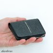画像3: スマートキー対応　４連　ラウンド　キーケース　ガルーシャ　エイ革　スティングレイ　スティングレー キーケース キーレスホルダー キーレス キーホルダー Ｌ型ジッパー ミニ財布 カードケース  極薄 ショート メンズ レディース 本革  大容量 本格派 拘り 牛革 紳士 婦人 (3)