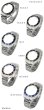画像3: 【1年保証】カシオーク　カスタム G-shock ジーショック GA-2100 GA-2110用 カシオーク 最新型 ステンレス ケース ラバーストラップ カシオーク ラバー ベルト ケース カスタム (3)