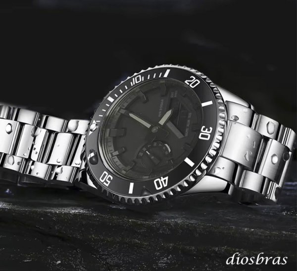 画像2: 【1年保証】カシオーク カスタム G-shock ジーショック GA-2100 GA-2110用 カシオーク 最新型 ステンレス ケース ラバーストラップ カシオーク ラバー ベルト ケース カスタム (2)