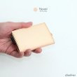 画像17: カードケース スライド イタリアンレザー イタリア　レザー　本革 牛革　財布　ウォレット　二つ折り財布　アルミニウム　カードケース スキミング防止 磁気 薄型 スリム RFID カードホルダー スライド式 マネークリップ メンズ レディース キャッシュレス ミニマリスト (17)