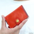 画像19: カードケース スライド イタリアンレザー イタリア　レザー　本革 牛革　財布　ウォレット　二つ折り財布　アルミニウム　カードケース スキミング防止 磁気 薄型 スリム RFID カードホルダー スライド式 マネークリップ メンズ レディース キャッシュレス ミニマリスト (19)