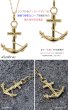 画像5: アンカー ペンダント k18 18金トップ コイン シンプル ゴールド 18k メンズ レディース マリーン 海 マリーナ 18金 チャーム クロス ペンダント コイン 金貨 ペンダント トップ ネックレス ネックレス M (5)