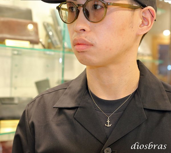 画像8: アンカー ペンダント k18 18金 コイン シンプル ゴールド 18k メンズ レディース マリーン 海 マリーナ 18金 チャーム クロス ペンダント コイン 金貨 ペンダント トップ  ネックレス  ネックレス S チェーンセット (8)