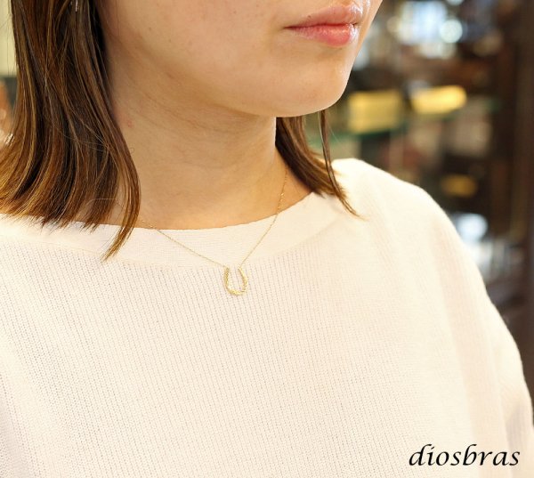 画像5: 馬蹄 ペンダント ホースシュー k18 18金トップ パイプ シンプル ゴールド 18k メンズ レディース18金 チャーム クロス ペンダント コイン 金貨 ペンダント トップ  ネックレス  ネックレス 45cmチェーンセット (5)