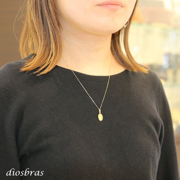 画像5: イタリア製 マリア メダイ マリア様 コイン ペンダント k18 トップのみ ペンダント単品 コイン シンプル ゴールド ペンダント 18k メンズ レディース クロスペンダント 18金 チャーム クロス ペンダント コイン  金貨 ペンダント トップ  ネックレス (5)