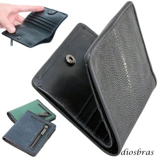 マサル様用 diosbras エイ革 財布 二つ折り コンチョ オリジナル diosbras エイ革 財布 二つ折り コンチョ オリジナル（ビジネス