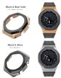 画像3: 【1年保証】カシオーク　カスタム G-shock ジーショック GA-2100 GA-2110用 カシオーク 最新型 ステンレス ケース ラバーストラップ カシオーク ラバー ベルト ケース カスタム (3)