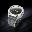 画像8: 【1年保証】カシオーク　カスタム G-shock ジーショック GA-2100 GA-2110用 カシオーク 最新型 ステンレス ケース ラバーストラップ カシオーク ラバー ベルト ケース カスタム (8)