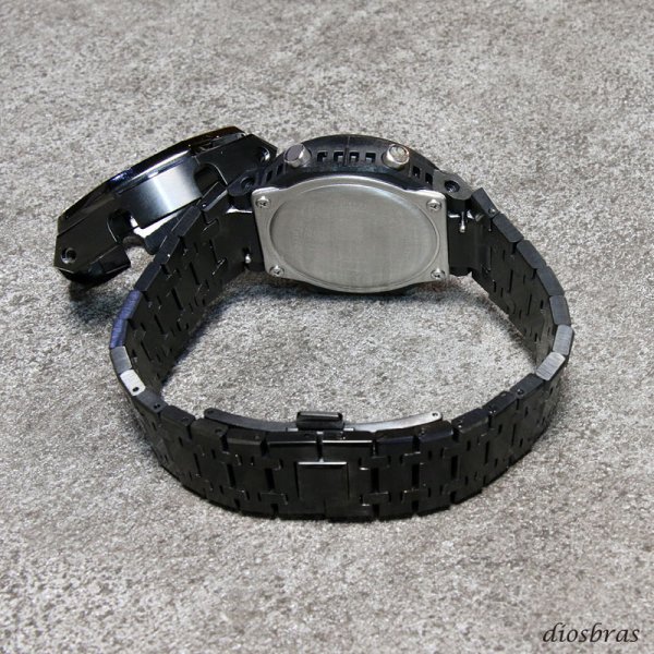 画像9: 【1年保証】カシオーク カスタム G-shock ジーショック GA-2100 GA-2110用 カシオーク 最新型 ステンレス ケース ラバーストラップ カシオーク ラバー ベルト ケース カスタム (9)