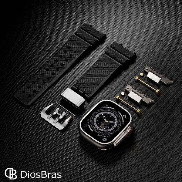 画像9: アップルウォッチ 高級 バンド シリコン スポーツ ラバーバンド apple watch バンド アップルウォッチバンド 44mm 45mm 46mm 49mm  6 /7/8/ULTRA/SE おしゃれ かわいい レディース バンド くすみカラー (9)