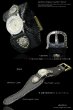 画像2: diosbras-ディオブラス- 本革サドルレザー カスタムウォッチ レザーウォッチ コンチョ 腕時計 シルバー９２５ ヌメ革 バイカー 牛革時計 インディアン メンズ ベルト 黒 ブラック (2)