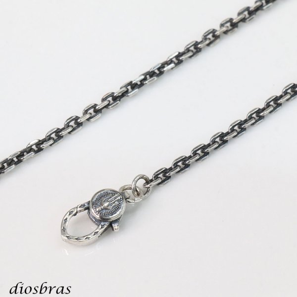 画像3: チェーン フック シルバー９２５ マリア メダイ キリスト マリア様 スター 星 クリスチャン カスタムパーツ ロブスター クラスプ ロック 両面デザイン (3)