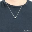 画像2: トランプ ハート ダイヤ スペード クローバー 多角形 キューブ  ペンダント ビーズ シルバー シルバー925 ビーズ アクセサリー ハンドメイド パーツ ジルコニア 多角形 キューブ  縦8.4mm 直径7.4mm 内径3.7mm  メール便全国送料無料 (2)