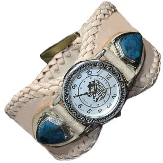 サドルレザー ライダース ウォレット ネイティブ ターコイズ 経年変化 本革 バイカーズウォレット 栃木レザー 財布 ウォレット サドルハーフ