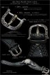 画像8: diosbras-ディオブラス- 本革サドルレザーカービング カスタムウォッチ レザーウォッチ ターコイズ  コンチョ 腕時計 シルバー９２５ ヌメ革 バイカー 牛革時計 インディアン バッファロー フェザー 黒 ブラック (8)