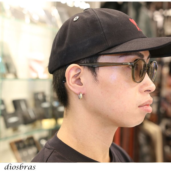 画像3: ステンレス フープピアス シルバー 金属アレルギー対応 メタル素材 シンプル 小さめ フープ ループ リング 輪っか ピアス ゴールド メンズ アクセサリー レディース 中折れ式 13mm (3)