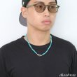 画像8: ターコイズ 馬蹄 ホースシュー フェザー ネックレス　チェーン 天然石 メンズ ネイティブ  羽 ターコイズ シルバー９２５ チェーン さざれ石 メディスンホイール フェザー (8)