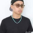 画像8: ターコイズ 馬蹄 ホースシュー フェザー ネックレス　チェーン 天然石 メンズ ネイティブ  羽 ターコイズ シルバー９２５ チェーン さざれ石 メディスンホイール フェザー (8)