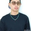 画像8: ターコイズ 馬蹄 ホースシュー フェザー ネックレス　チェーン 天然石 メンズ ネイティブ  羽 ターコイズ シルバー９２５ チェーン さざれ石 メディスンホイール フェザー (8)