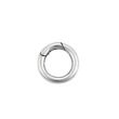 画像8: キーリング キーホルダーの接続に丸カン 楕円 丸型 カラビナ サークル  マルカン１個売り 極太ビーズ シルバー シルバー925 ビーズ アクセサリー ハンドメイド パーツ  線径2 5mm 直径17mm×9mm   スターリングシルバー (8)