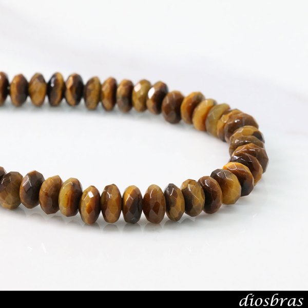 画像6: タイガーアイ ブリリアンカット カット ホークアイ  馬蹄 ホースシュー フェザー ブレスレット ブレス メンズ ネイティブ  羽 ターコイズ オニキス シルバー９２５ チェーン さざれ石 メディスンホイール フェザー (6)