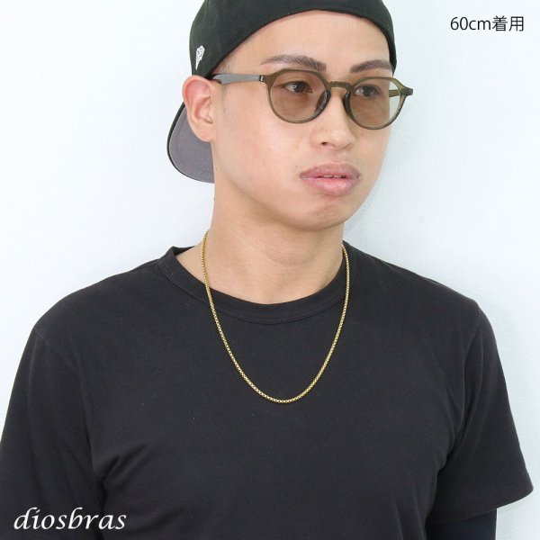 画像2: ステンレス サージカルステンレス シルバーチェーン シルバー フレンチロープ　ねじり チェーン アンカーチェーン 幅3mm 60cm ネックレス チェーン  鎖 首飾り ギフト  チェーン シルバーネックレスチェーン あずきチェーン (2)