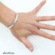 画像8: バングル ステンレス 波紋　波型  316L サージカルステンレス プレーン ステンレスブレスレット ステンレスバングル シルバーブレスレット ゴールド シルバー ブラックニッケル   メンズ レディース SILVER925 ステンレススティール シルバーアクセ  diosbras-ディオブラス- (8)