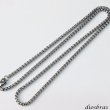画像7: ステンレス サージカルステンレス シルバーチェーン シルバー マリンチェーン マリナ マリーナチェーン アンカーチェーン 幅2 7mm 45cm 50cm 60cm ネックレス チェーン  鎖 首飾り ギフト  チェーン シルバーネックレスチェーン あずきチェーン (7)