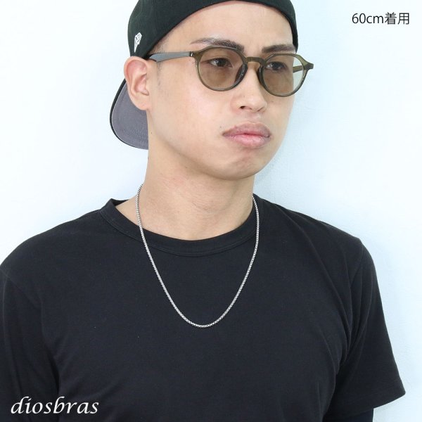 画像8: ステンレス サージカルステンレス シルバーチェーン シルバー マリンチェーン マリナ マリーナチェーン アンカーチェーン 幅2 7mm 45cm 50cm 60cm ネックレス チェーン  鎖 首飾り ギフト  チェーン シルバーネックレスチェーン あずきチェーン (8)