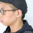 画像2: 【メンズピアス】ドロップピアス【シルバーアクセサリー】【シルバーピアス】　アラベスク　ドロップピアス　●単品売り（片耳）■シャープでキレイな横顔に！【レディース メンズ｜アクセサリー｜ピアス｜クロス・十字架｜フレア・ 】 (2)