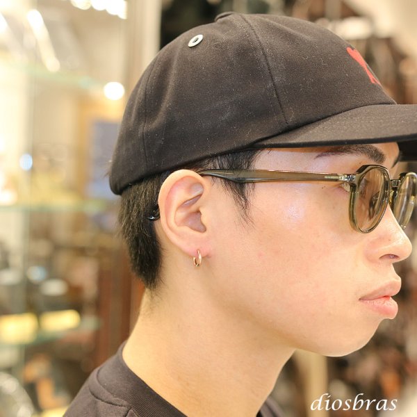 画像5: ステンレス フープピアス シルバー ローズゴールド 金属アレルギー対応 光沢 メタル素材 シンプル 小さめ フープ ループ リング 輪っか ピアス アクセサリー メンズ レディース 中折れ式 12mm  メール便なら送料無料 (5)