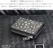 画像4: 財布 ラウンドファスナー スティングレイ メンズ レディース 本革 スティングレー スター エイ革 梅花皮 かいらぎ イバラエイ ウォレット ガルーシャ ラウンド ジッパー スタースティングレー レザーウォレット ロングウォレット バイカー 長財布 牛革 ハンドメイド (4)