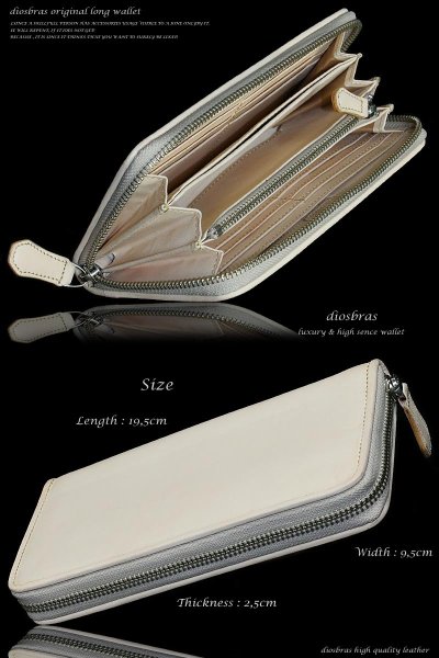 画像5: 財布 ラウンドファスナー メンズ レディース 本革 サドルレザー シンプルウォレット ラウンド ジッパーＺＩＰＰＥＲ 財布 ヌメ革 レザーウォレット ロングウォレット バイカー 長財布 牛革 紳士 婦人 プレゼント サイフ ナチュラル (5)