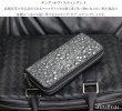 画像3: 財布 ラウンドファスナー スティングレイ メンズ レディース 本革 スティングレー スター エイ革 梅花皮 かいらぎ イバラエイ ウォレット ガルーシャ ラウンド ジッパー スタースティングレー レザーウォレット ロングウォレット バイカー 長財布 牛革 ハンドメイド (3)