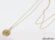 画像10: 馬蹄 ホースシュー コイン ペンダント k18 ネックレス シンプル ゴールド ペンダント 18k メンズ レディース ペンダント 18金 チャーム ペンダント コイン アズキチェーン 長あずきチェーン ペンダント トップ 小豆チェーン ネックレス (10)