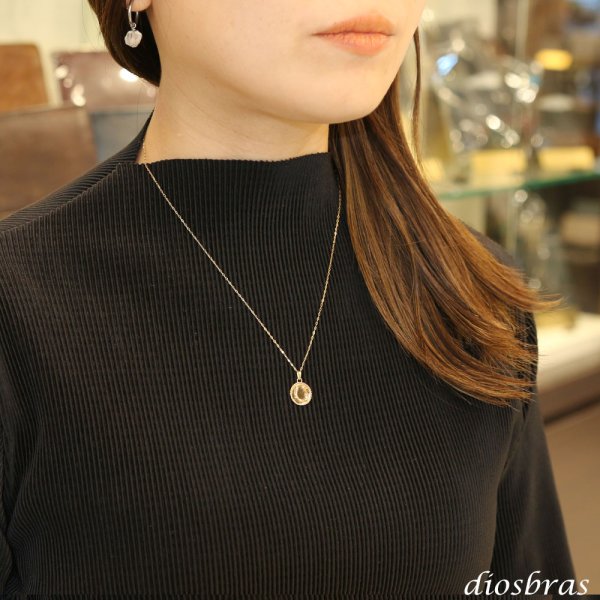 画像5: 馬蹄 ホースシュー コイン ペンダント k18 ネックレス シンプル ゴールド ペンダント 18k メンズ レディース ペンダント 18金 チャーム ペンダント コイン アズキチェーン 長あずきチェーン ペンダント トップ 小豆チェーン ネックレス (5)